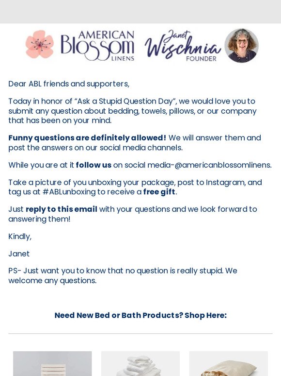Send Us Your Questions! ✨