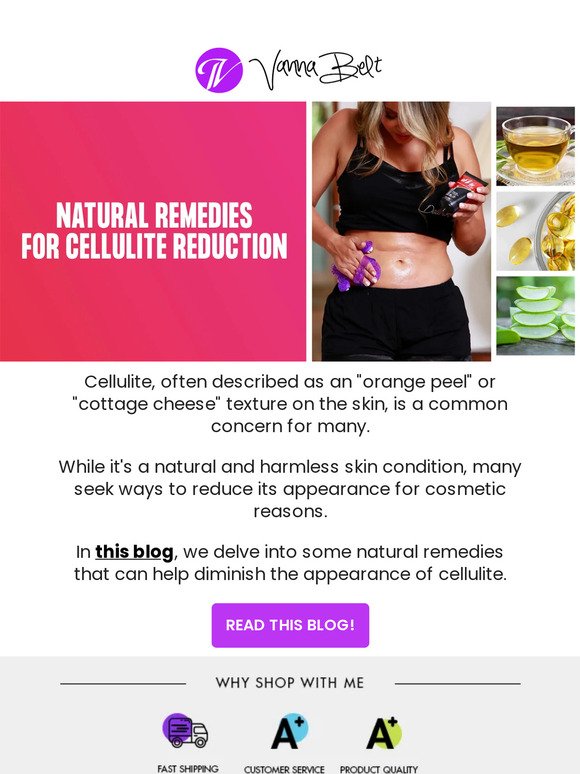 [BLOG] Natural Remedies for Cellulite Reduction