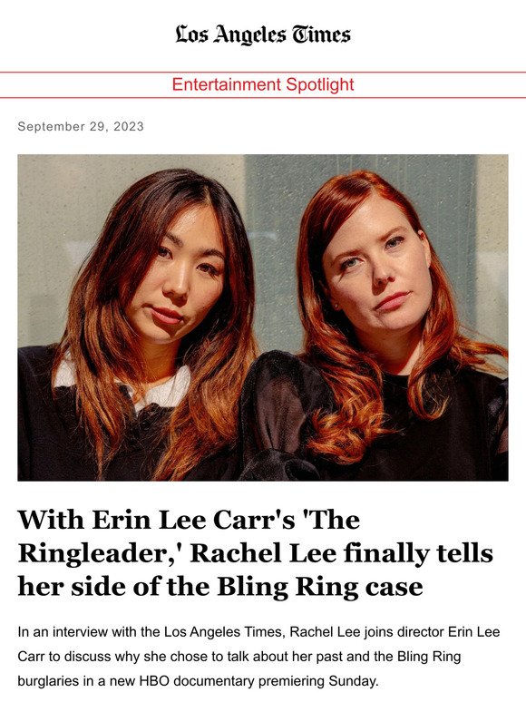 Rachel Lee finally tells her side of the Bling Ring case in new doc