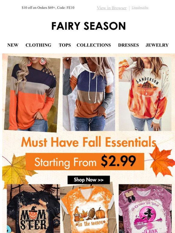 Must Have fall essentials are all on sale 👀