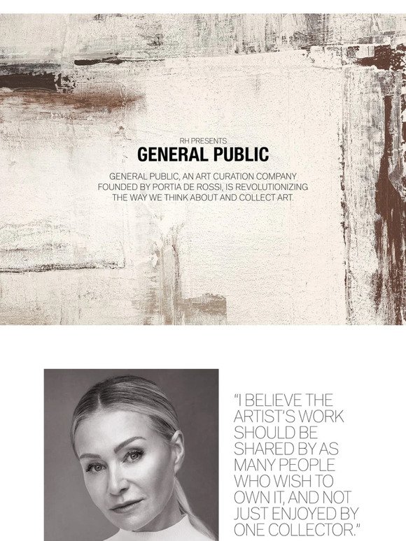 RH Presents General Public. New Works by Christian Klingeler & Jennifer Janesko.