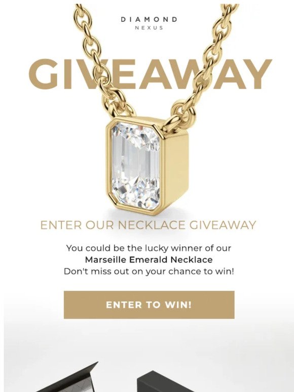 Your Path to Glamour: Marseille Emerald Necklace Giveaway!