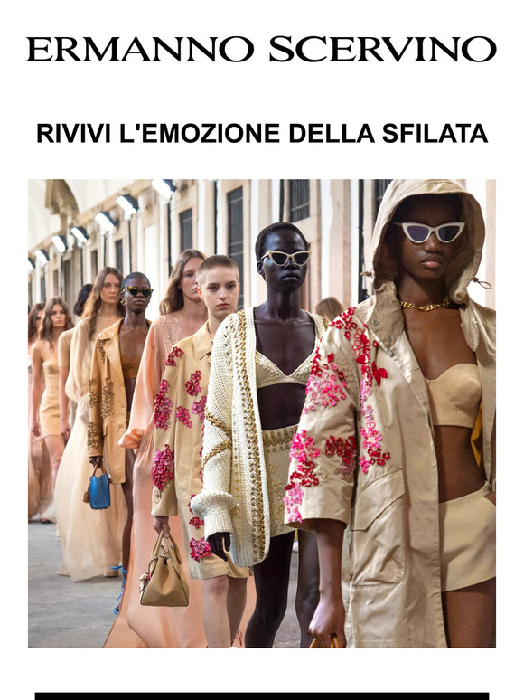 Ermanno Scervino: RIVIVI LA SFILATA SS24 | Milled