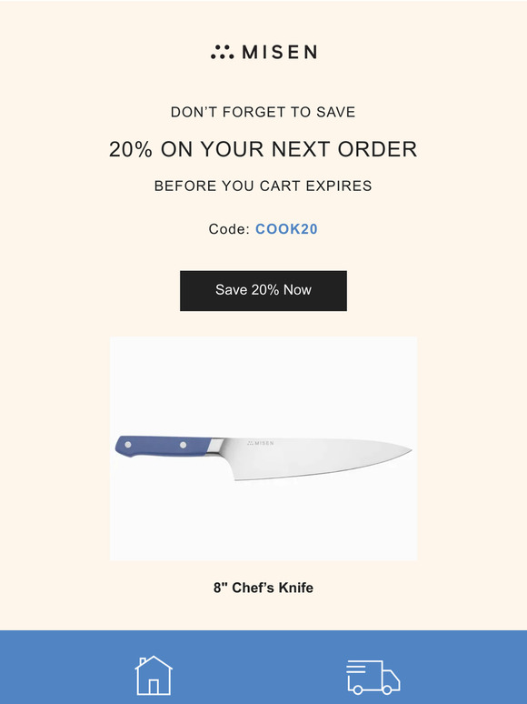 20% Off Your Misen Favorites Ends Soon