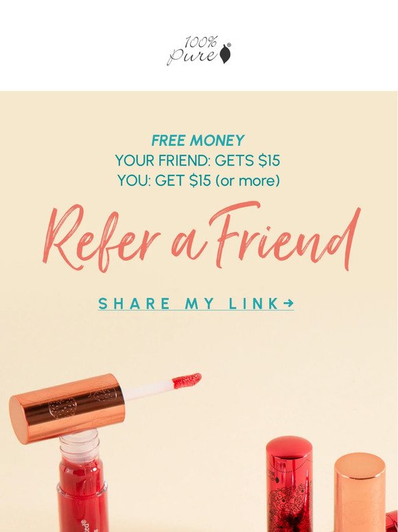 Share the Love ❤️ Refer a Friend & You Both Win!