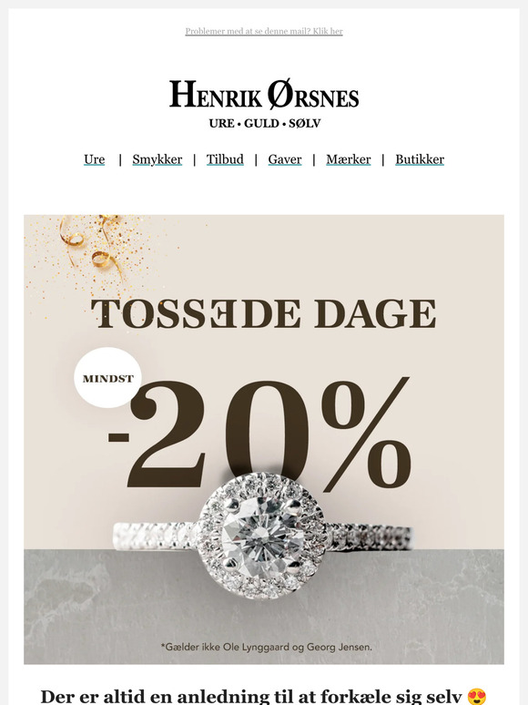 LIGE NU: Mindst 20% på dine favoritter 😍