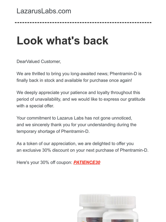 Look What's Back