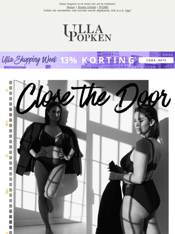 👚 Jouw stijl, jouw korting: -13% korting deze week!