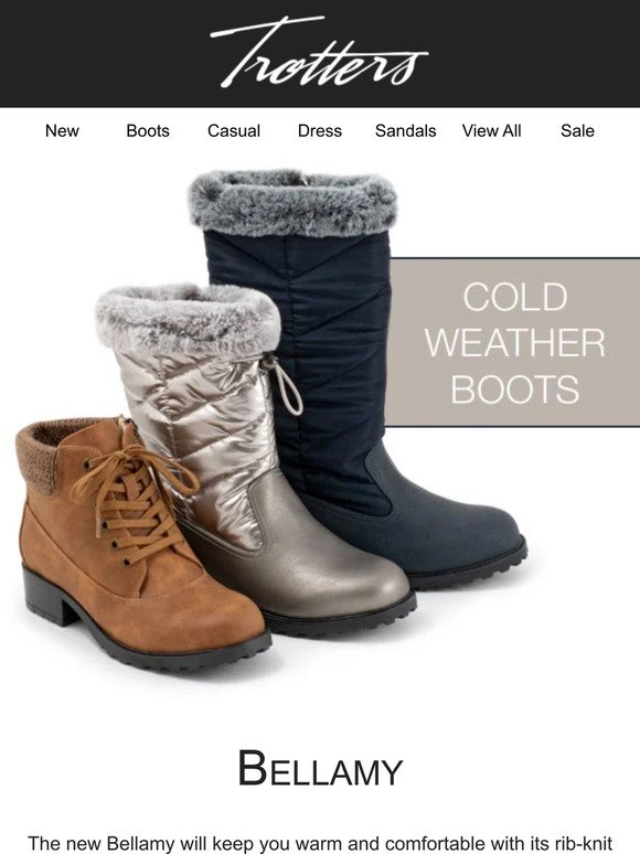 Stay Warm and Dry with New Cold Weather Boots!