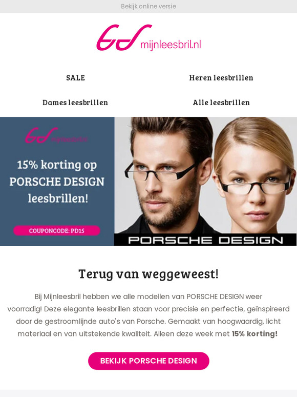 Korting op Porsche Design collectie