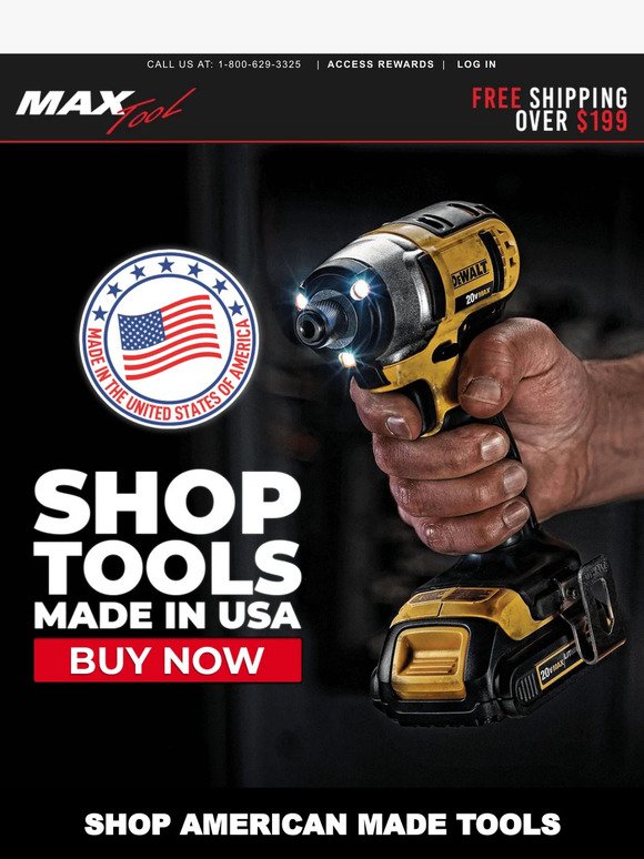 Quality Products, Built in the U.S.A.