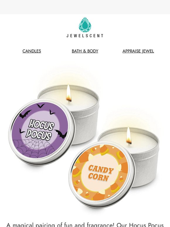 Two Free Exclusive Tin Candles