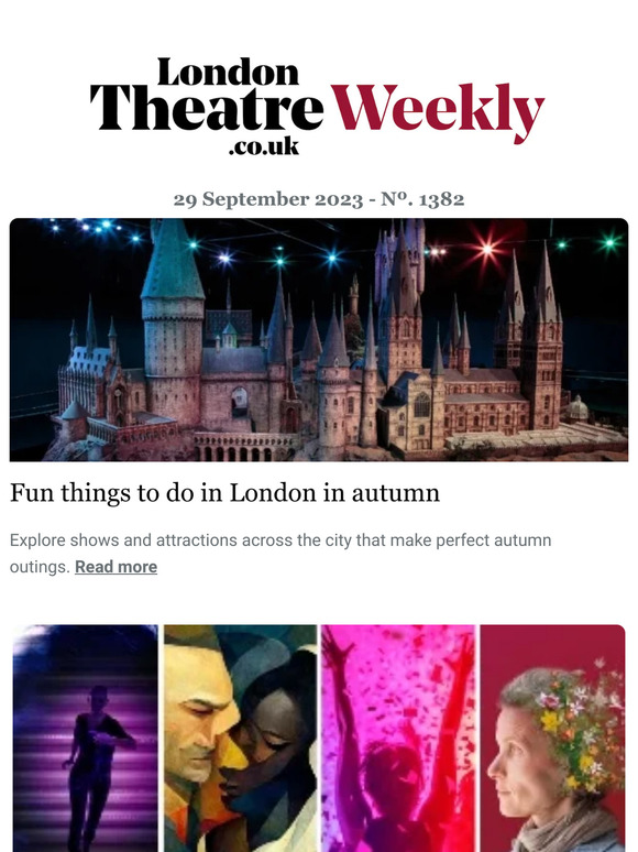 Discover shows to see in London this autumn