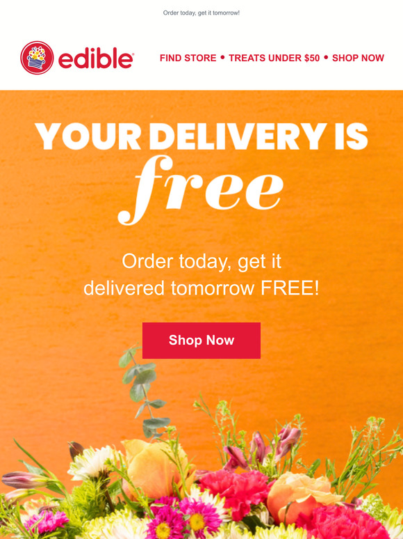 Edible Arrangements You can't beat FREE Delivery! Milled