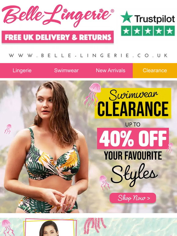 🌞 Soak Up The Sun With 35% Off Selected Swimwear - Belle Lingerie