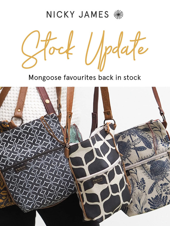 Lots of Bags BACK IN STOCK