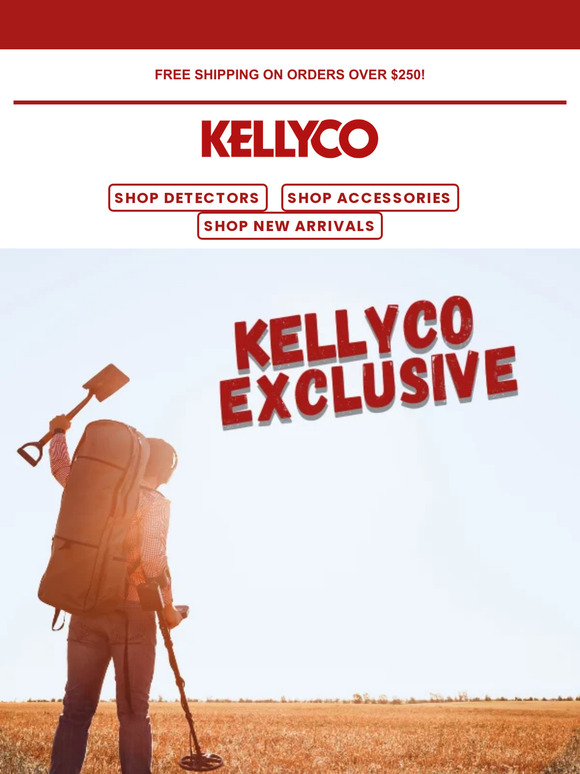 Kellyco 🚨 50 off this Exclusive (Only at Kellyco!) Detector! Milled