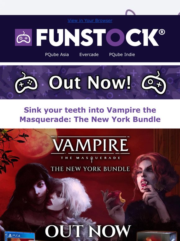 OUT NOW! Vampire the Masquerade: The New York Bundle