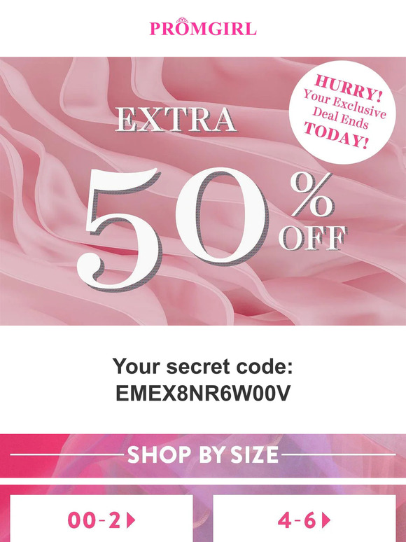 Last Chance - Extra 50% Off Sale!