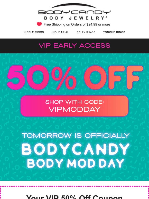 [VIP Early Access] 50% Off everything!