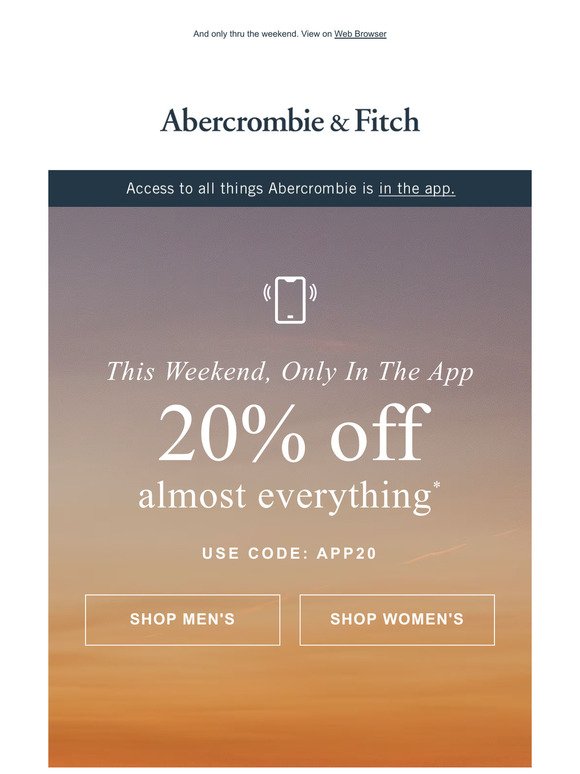Abercrombie & Fitch - Apps on Google Play