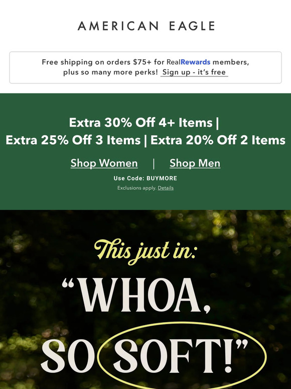 This just in: the WHOA SO SOFT SWEATER (you've gotta feel to believe)