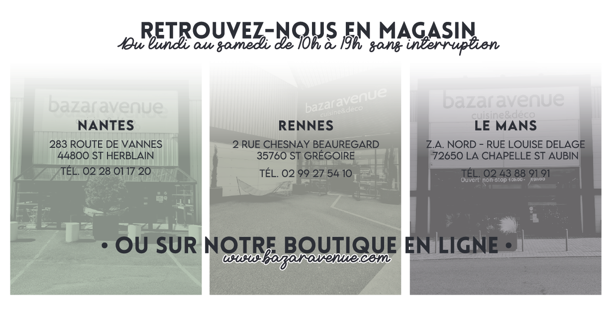 Vos magasins Bazar Avenue