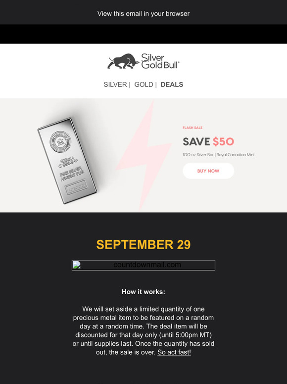 🔥Flash Sale: 100 oz Silver Bar | Royal Canadian Mint🔥