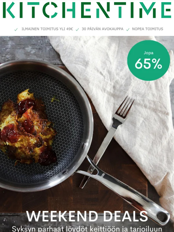 WEEKEND DEALS ON KÄYNNISSÄ!