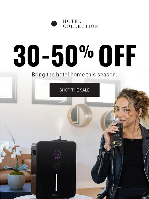 It's time for 30-50% OFF!