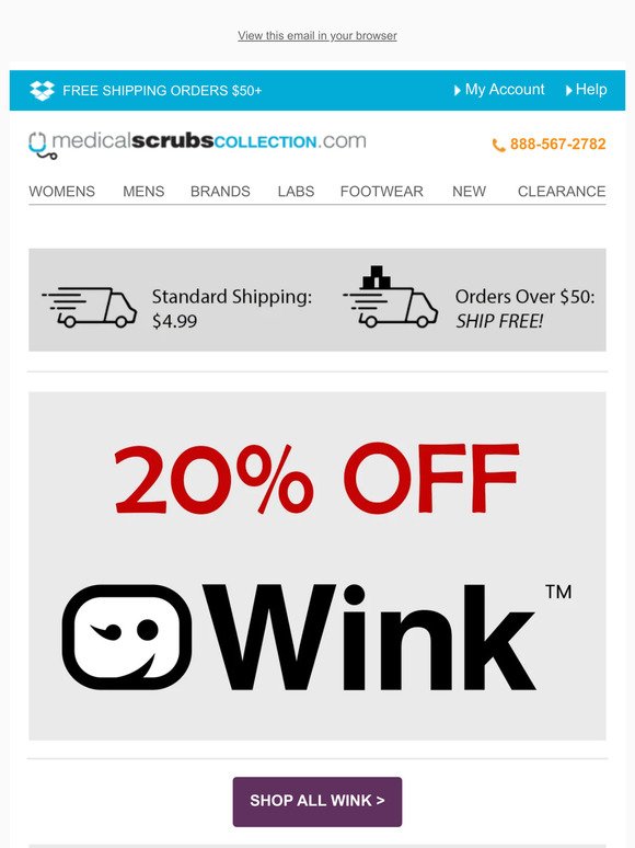Our Wink Sale Event is Live!