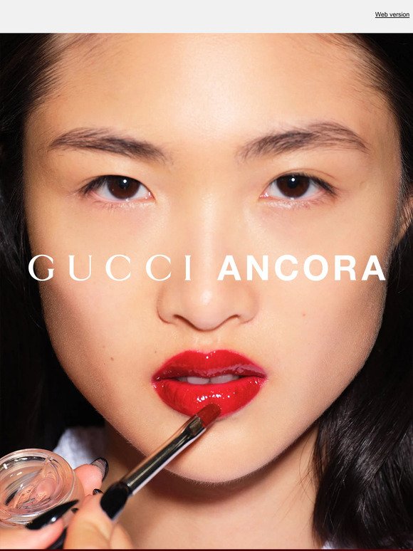Beauty Looks at Gucci Ancora