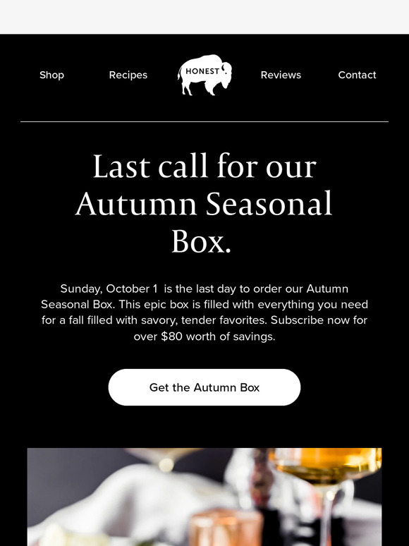Our Autumn Box is almost gone. 🤯