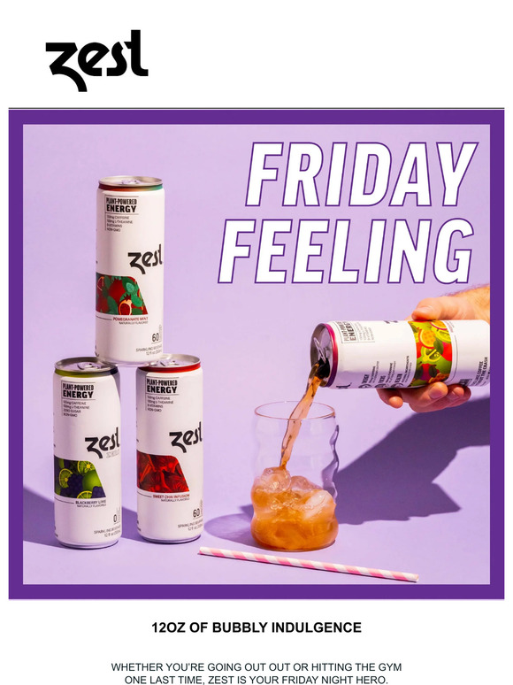 Zest Tea 2.0 Energy Teas This is what your Friday needs Milled