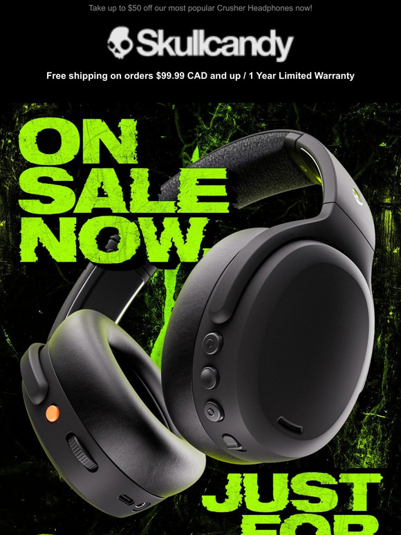 Skullcandy The most badass headphone in Skullcandy history Milled