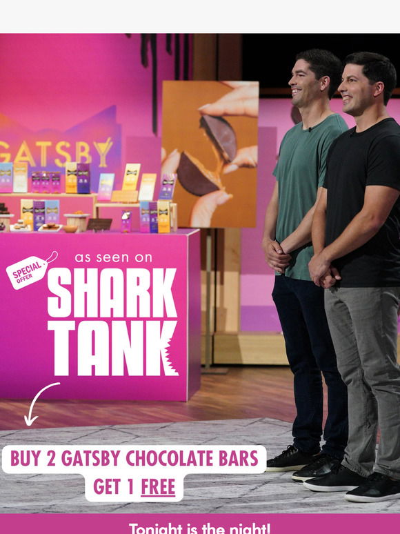 Details About Gatsby Chocolate From Shark Tank