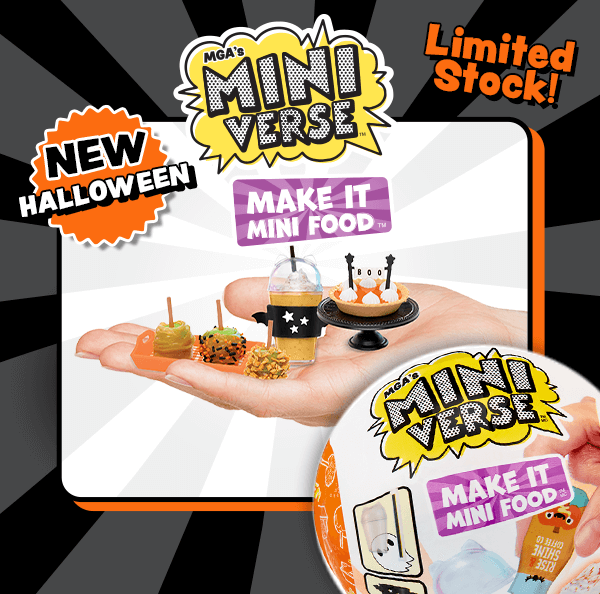 Spooky Minis! Make It Mini Food Halloween Edition Mini Verse 