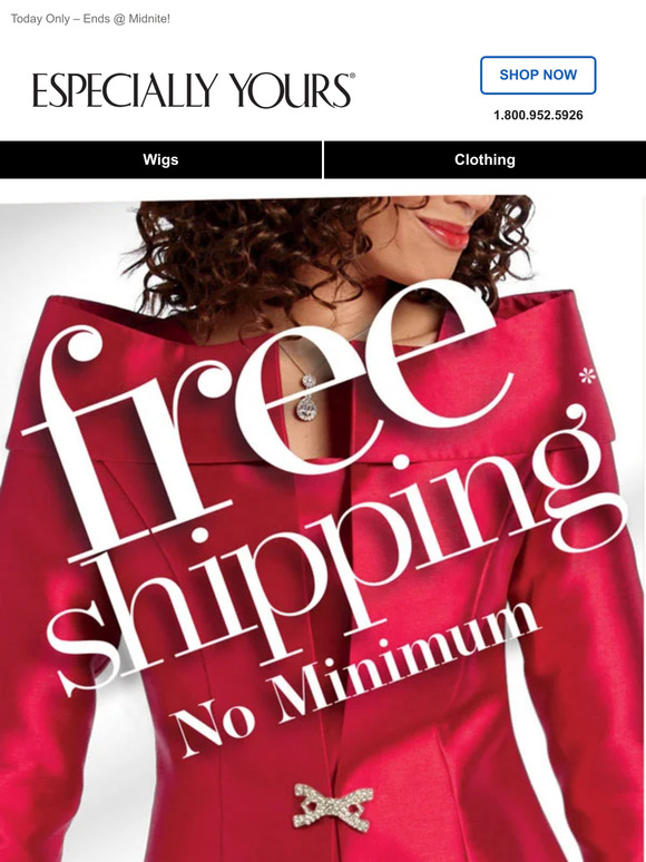 FREE Shipping (No Minimum)