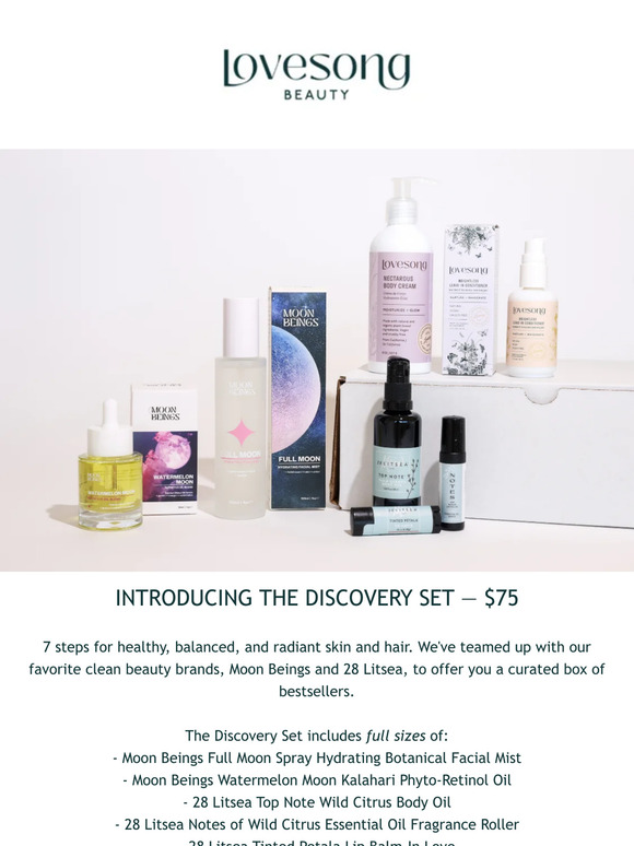 Experience the best of eco beauty 🍃
