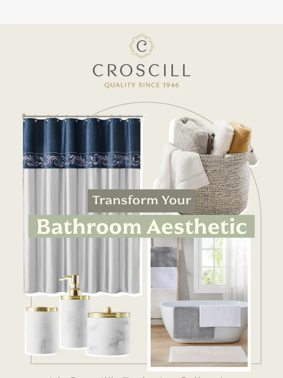 Croscill Transform Your Bathroom Aesthetic with Croscill's Exclusive