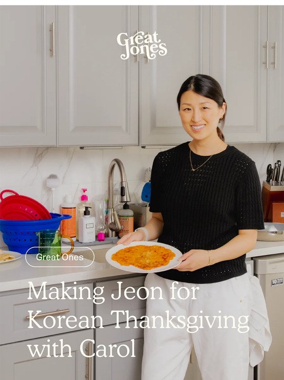 Jeon for Korean Thanksgiving with Carol Pak