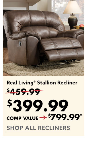 Stallion Brown Recliner