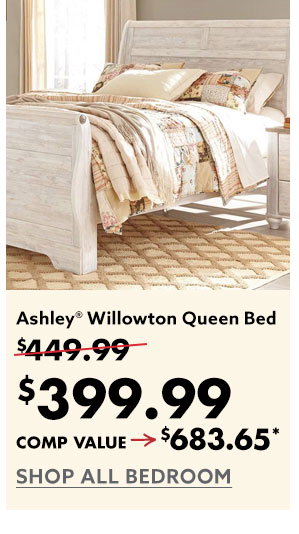 Ashley Willowton Queen Bed