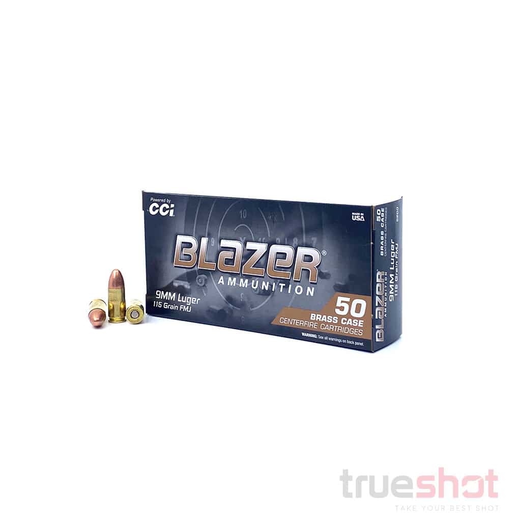 Image of CCI - Blazer - 9mm - 115 Grain - FMJ - 1000