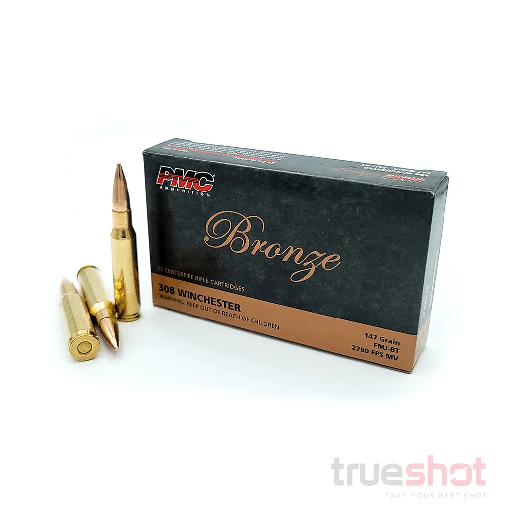 Image of PMC - Bronze - 308 Win - 147 Grain - FMJBT