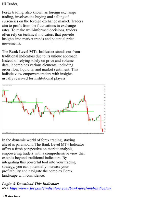 Forex MT4 Indicators: [Download] Bank Level MT4 Indicator | Milled