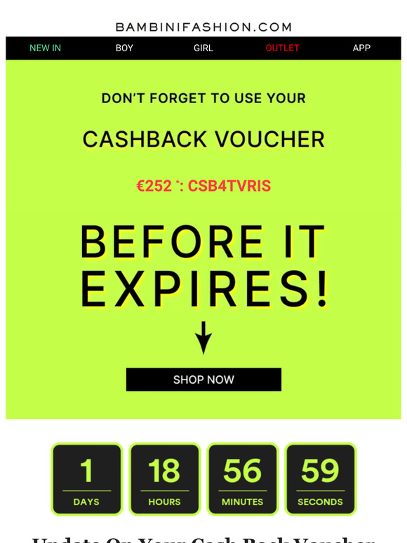 Last Chance to Save: Your €252 Voucher Shrinks This Weekend