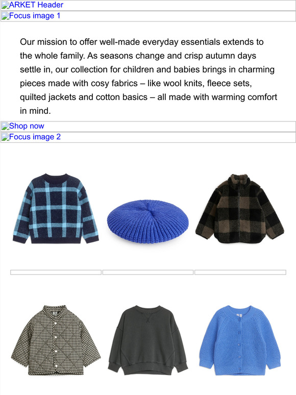 Essentials for crisp autumn days