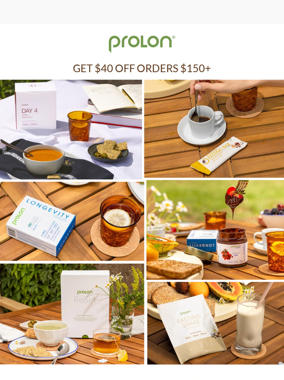 Last day to save up to 25% on ProLon products