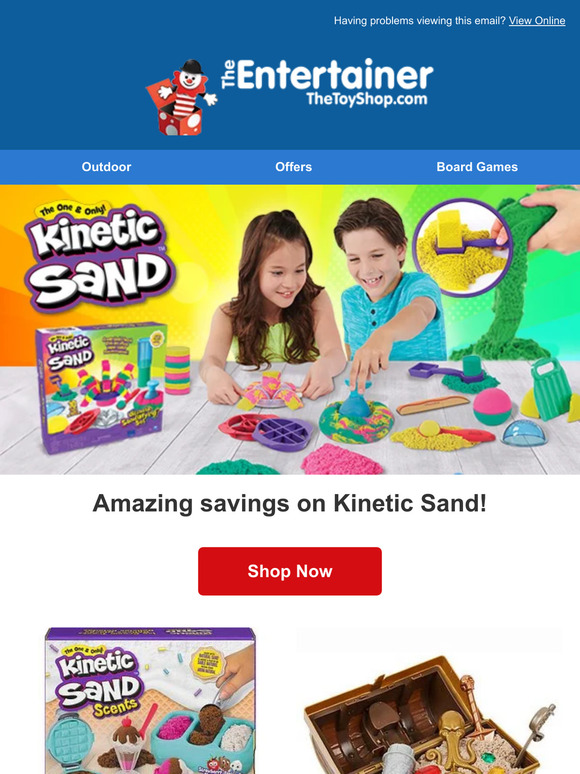 Shop 25% Off Kinetic Sand! 🤩